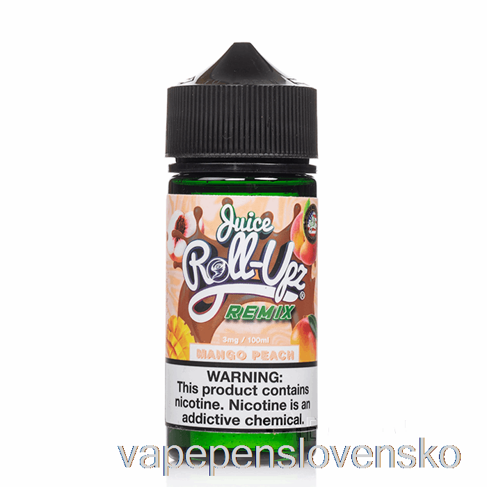 Mango Broskyňa - šťava Roll Upz Remix - 100 Ml 0mg Vape Bez Nikotinu